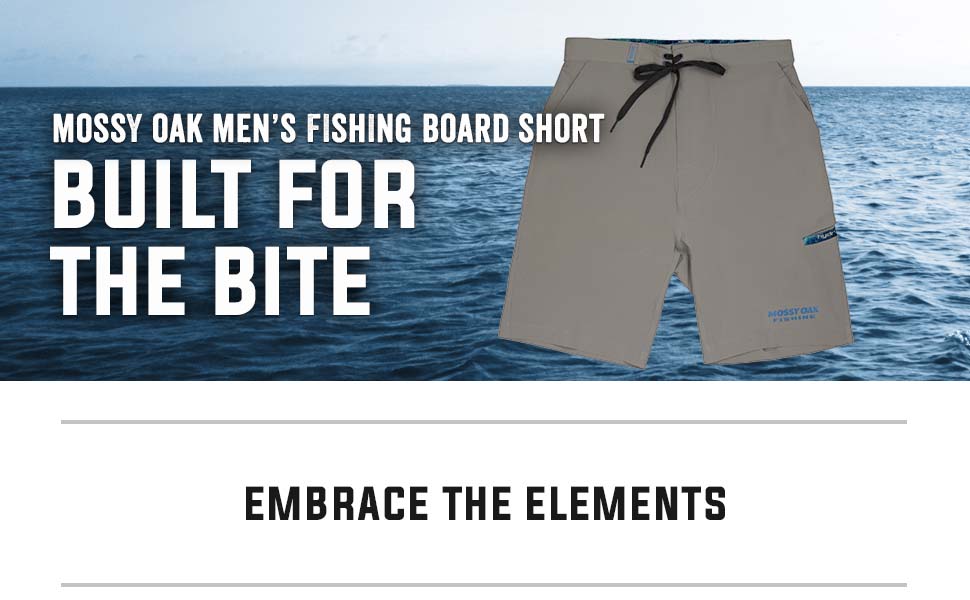 Mossy Oak Men's Fishing Board Shorts