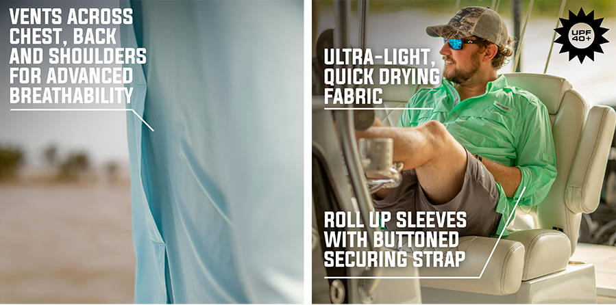 lightweight long sleeve fishing shirts