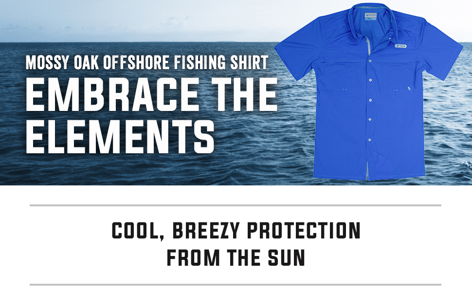 Mossy Oak Fishing Offshore Long Sleeve Shirt