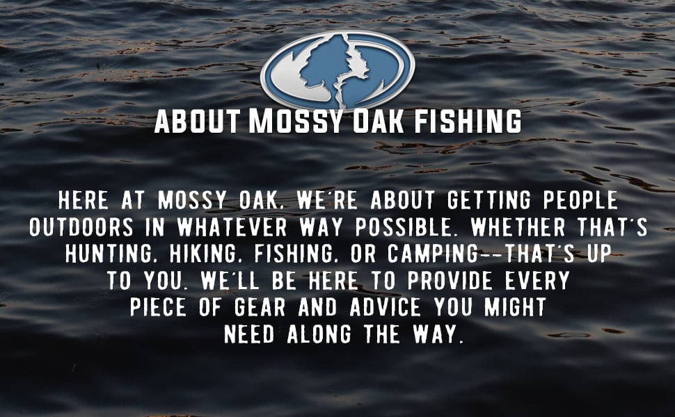 Mossy Oak Fishing Motto 