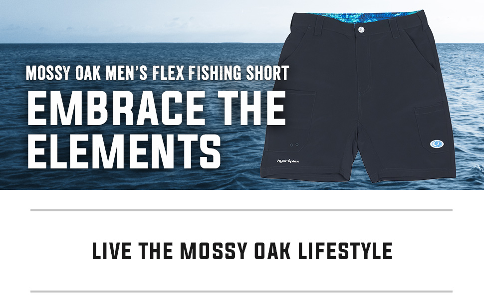 Mossy Oak Men's Flex Fishing Shorts – The Mossy Oak Store