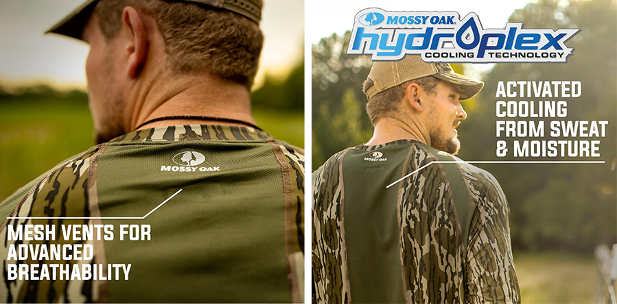 Mesh Vents Hunt Long Sleeve Mossy Oak