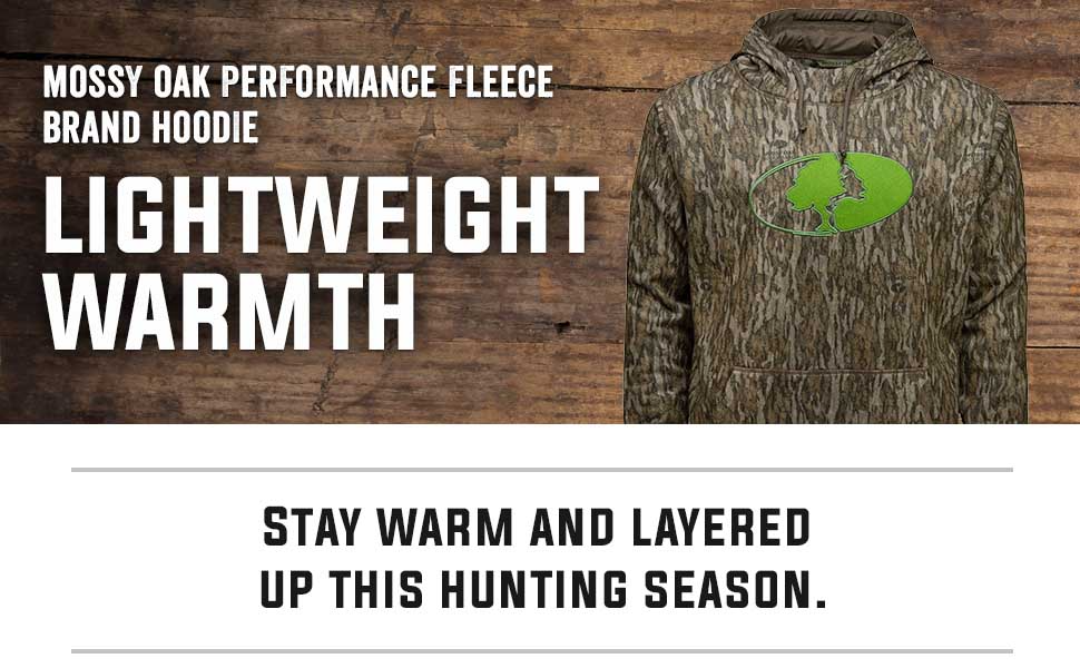 Mossy Oak Brand Camo Hunt Hoodie Jacket