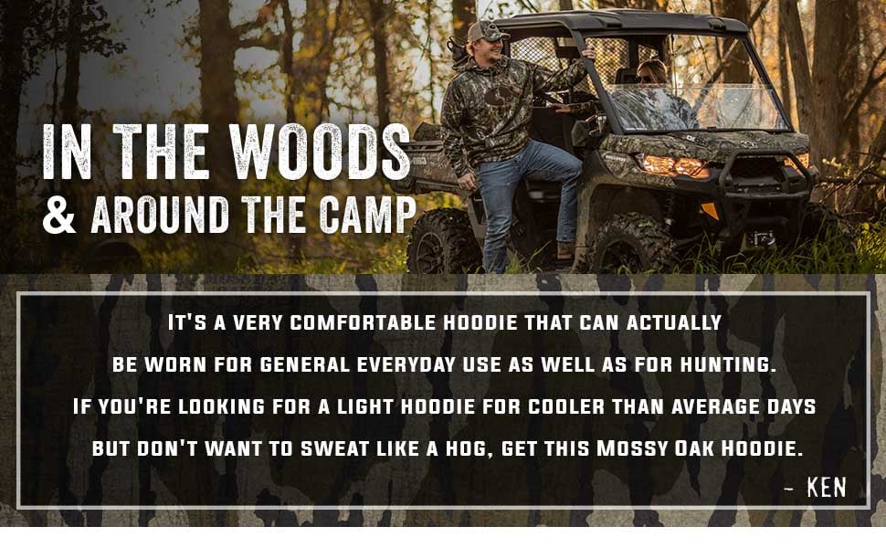 In the wood Camo hunt Mossy Oak