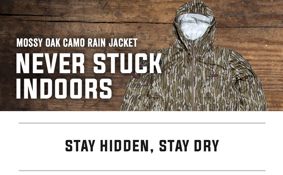Mossy Oak Camo Rain Jacket The Mossy Oak Store