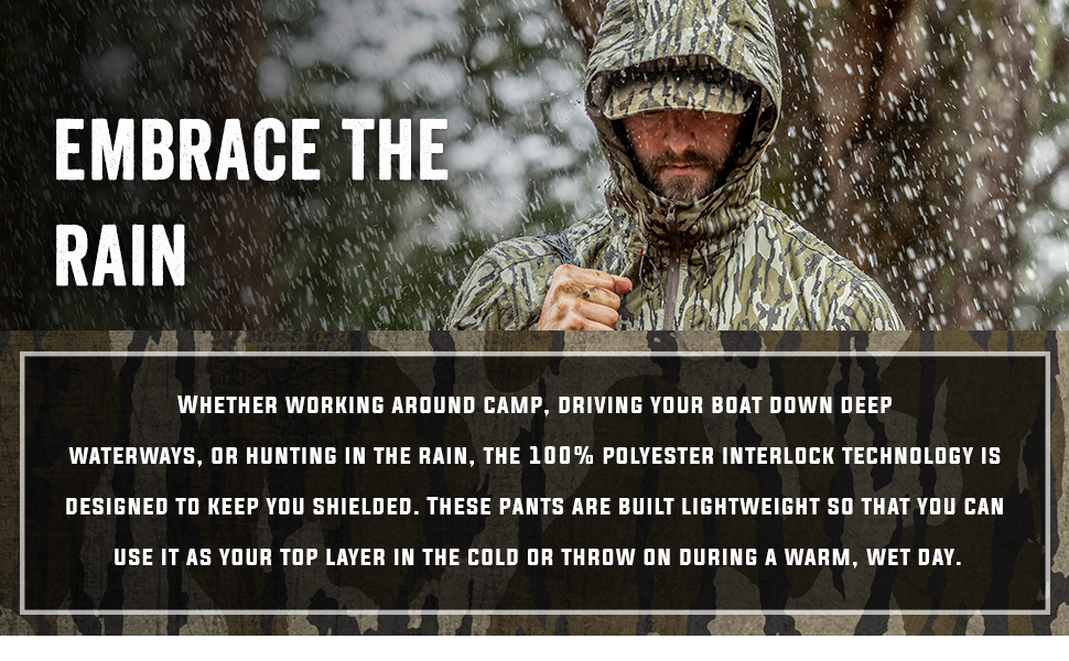 rain gear for hunting