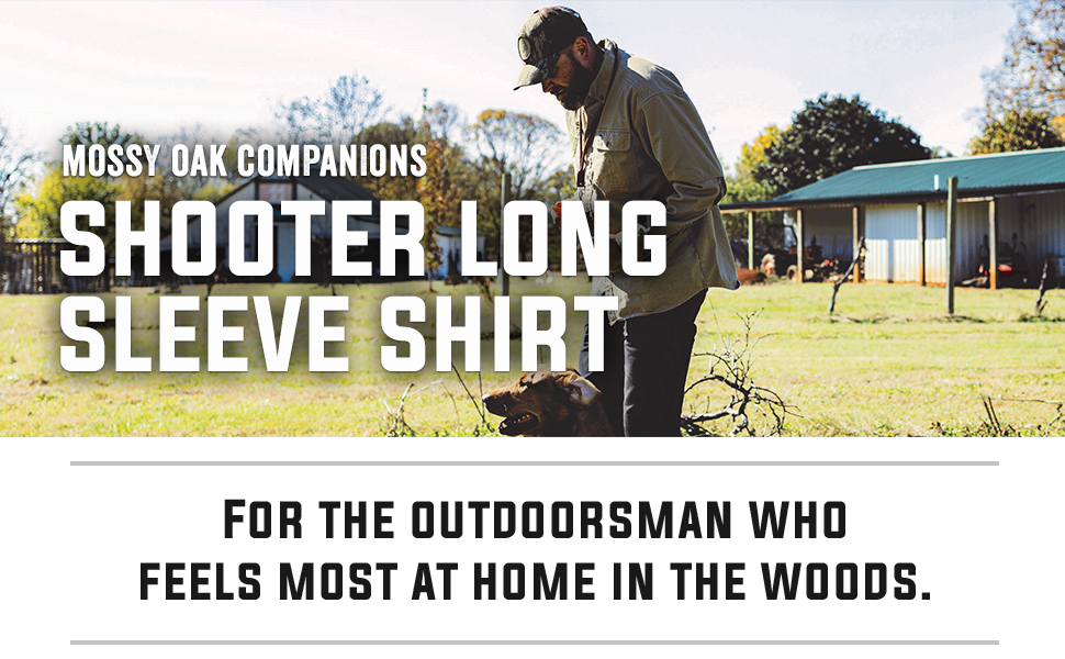 Mossy Oak Companions Shooter Long Sleeve Shirt 