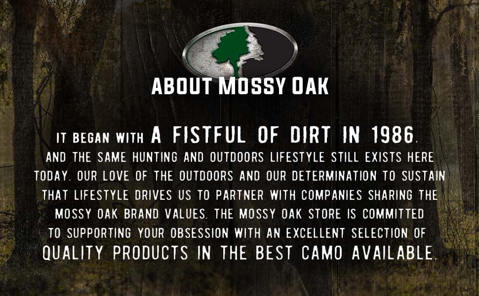 Mossy Oak Since 1986 Brand 