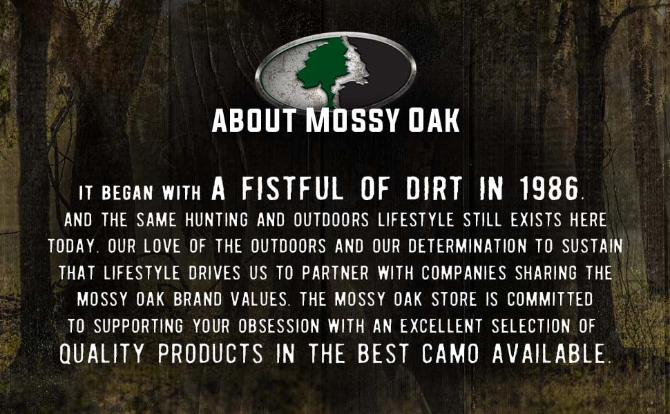 Mossy Oak Since 1986 Brand