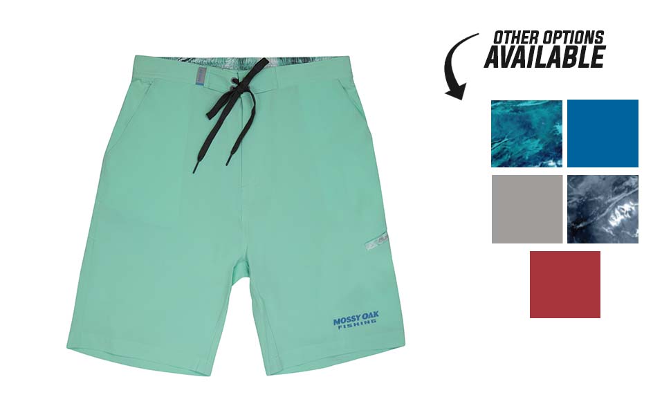 Mossy Oak Fishing Elements Swim Shorts NWT Boys Size XXL 18 Blue
