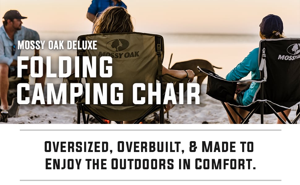 Mossy Oak Deluxe Folding Camping Chairs 