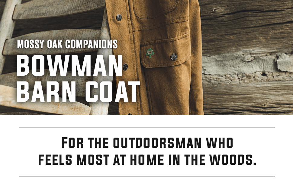 Mossy Oak's Companions Bowman Barn Coat 