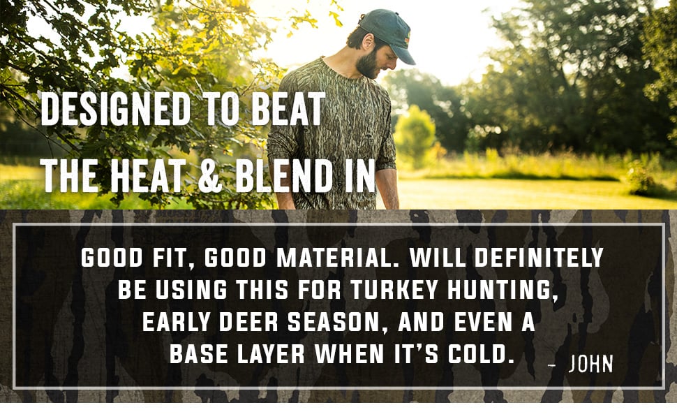 Camo Blend in Mossy Oak Shirt