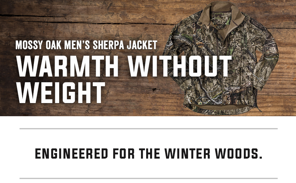 Mossy Oak Sherpa 2.0 Lined Jacket 