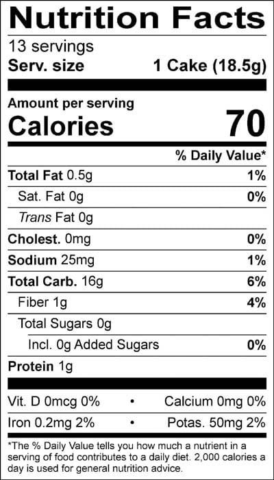 Organic Brown Rice Cakes - Lightly Salted - Products ...