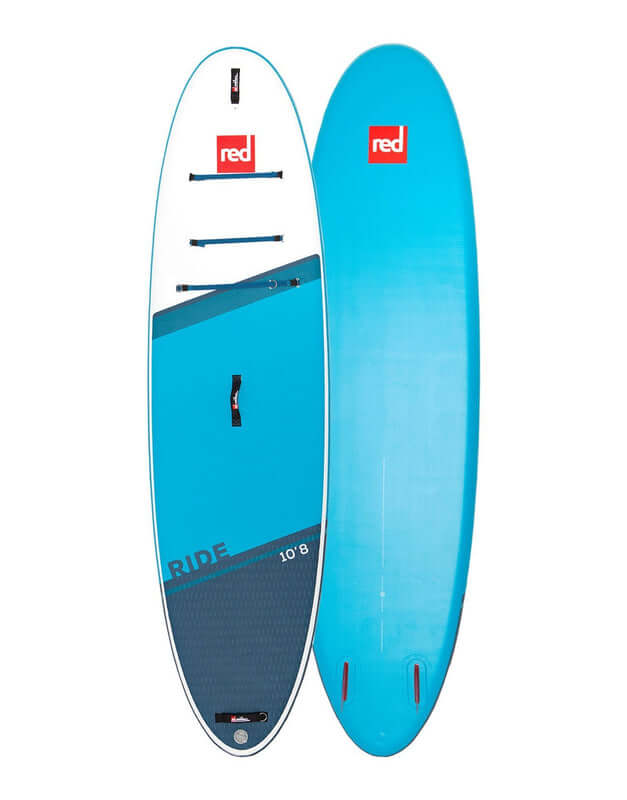 product image showing front and back of Ride MSL Inflatable Paddle Board on a white background
