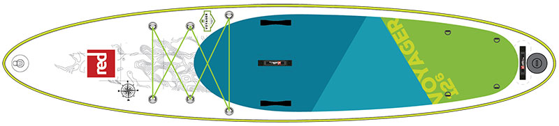 voyager paddle board design