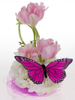 Add butterflies for a whimsical touch.