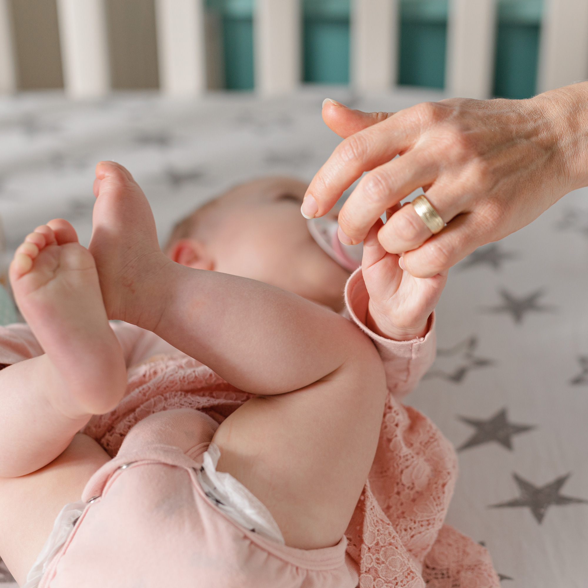 baby in crib