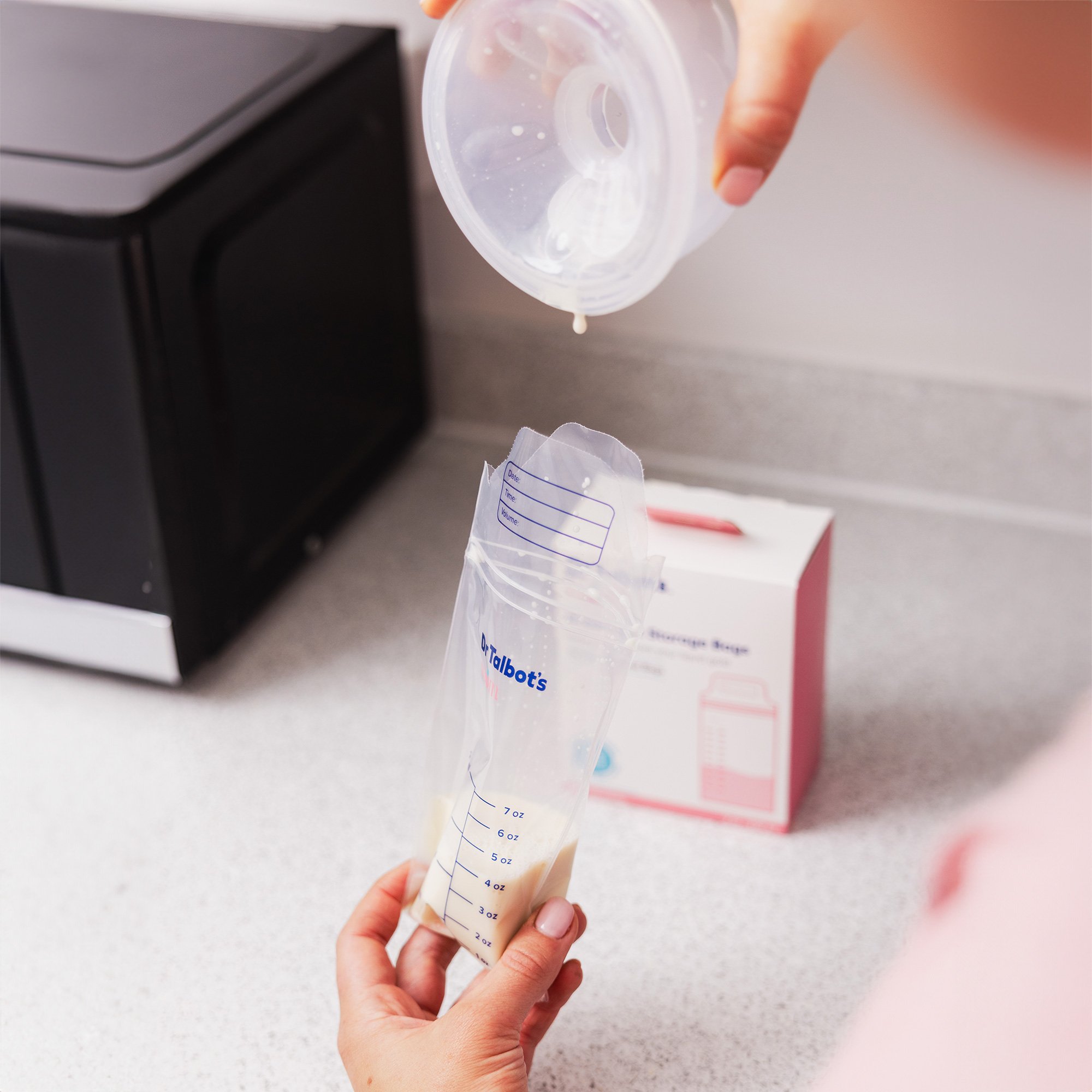 Storing breast milk