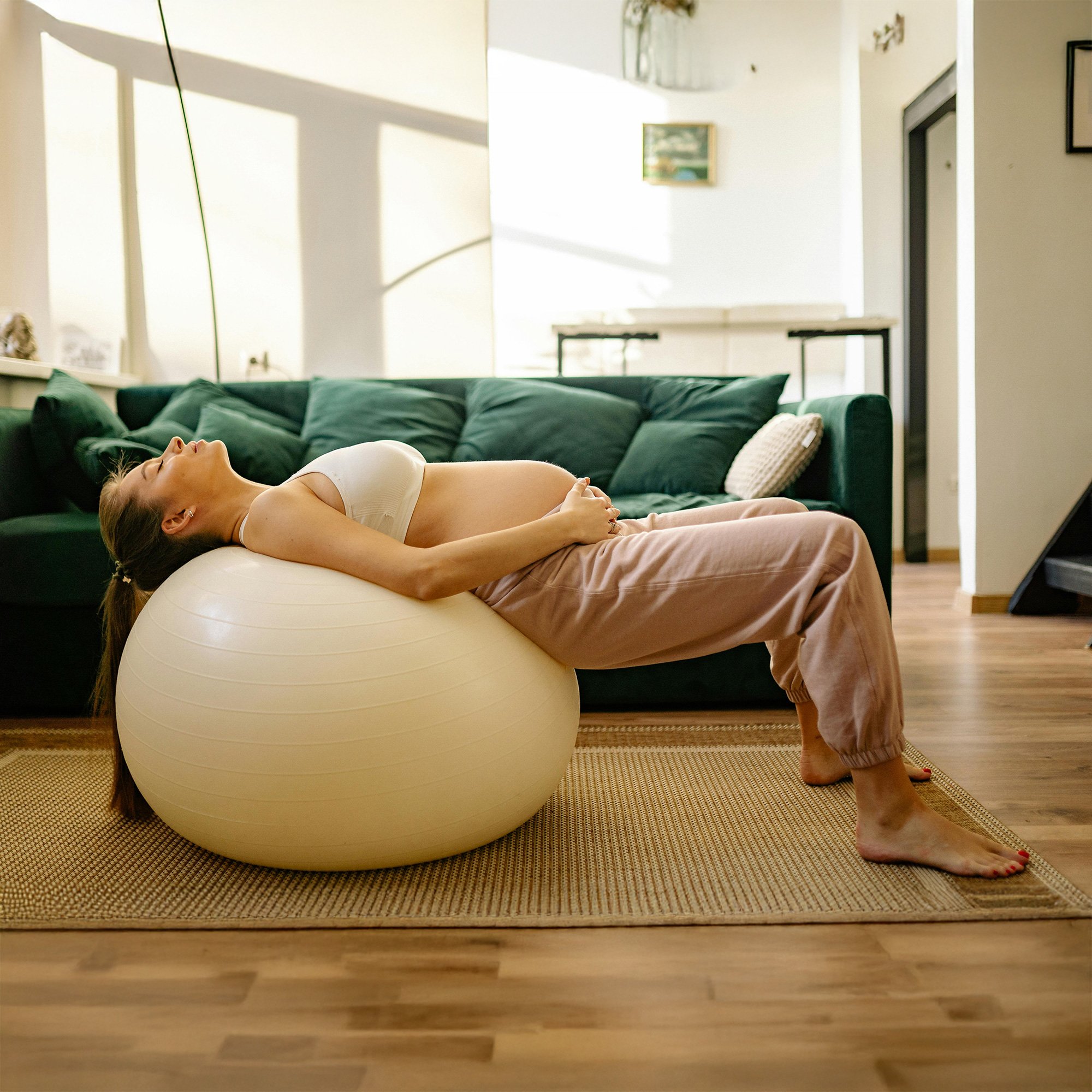 Woman exercising