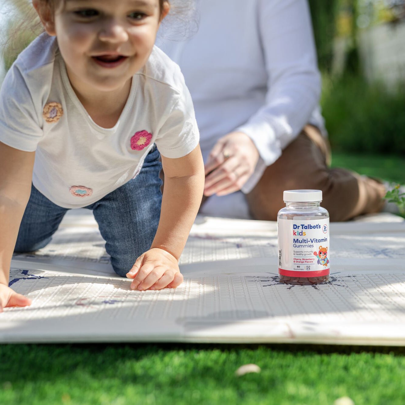 kid with Dr Talbot's Vitamin