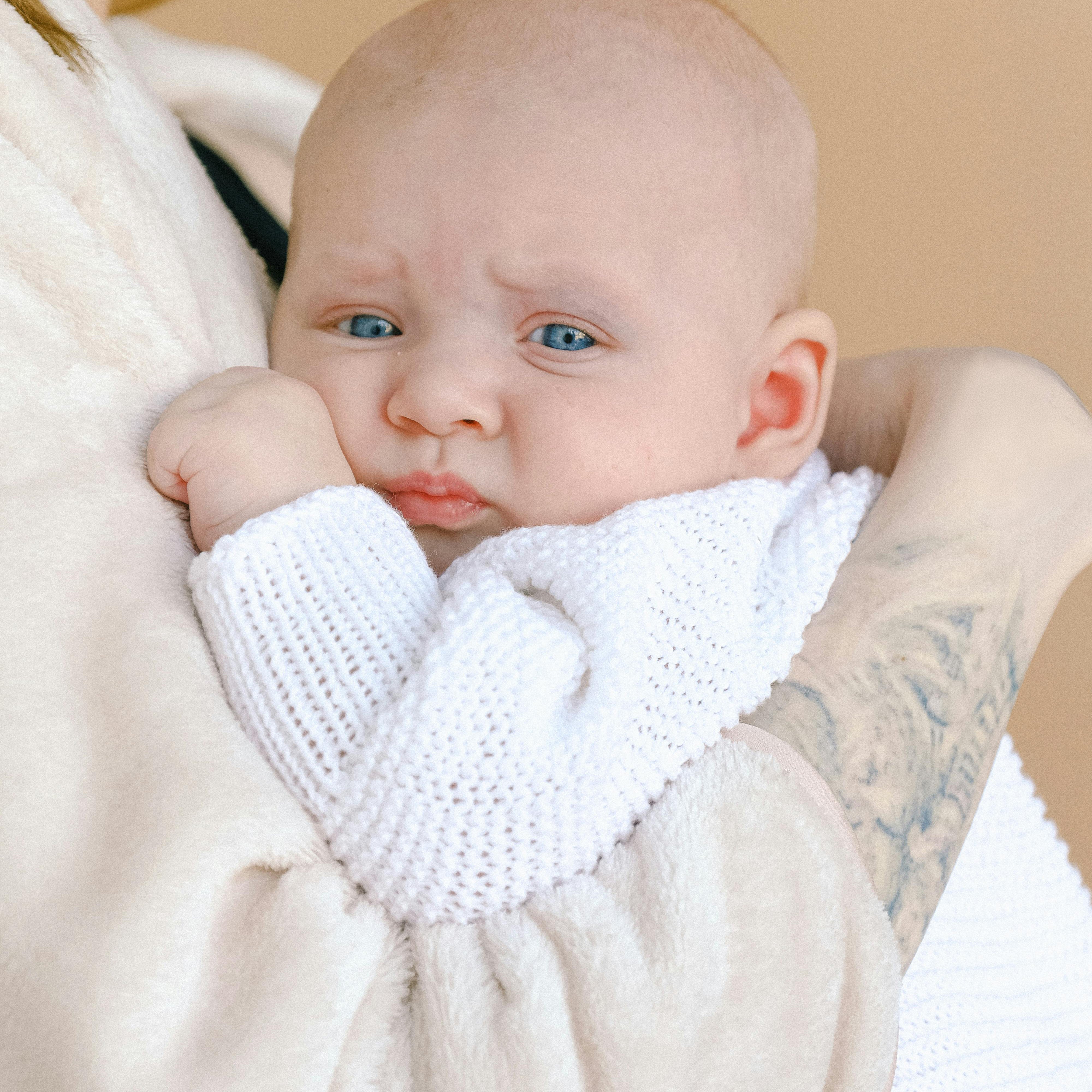 baby being held