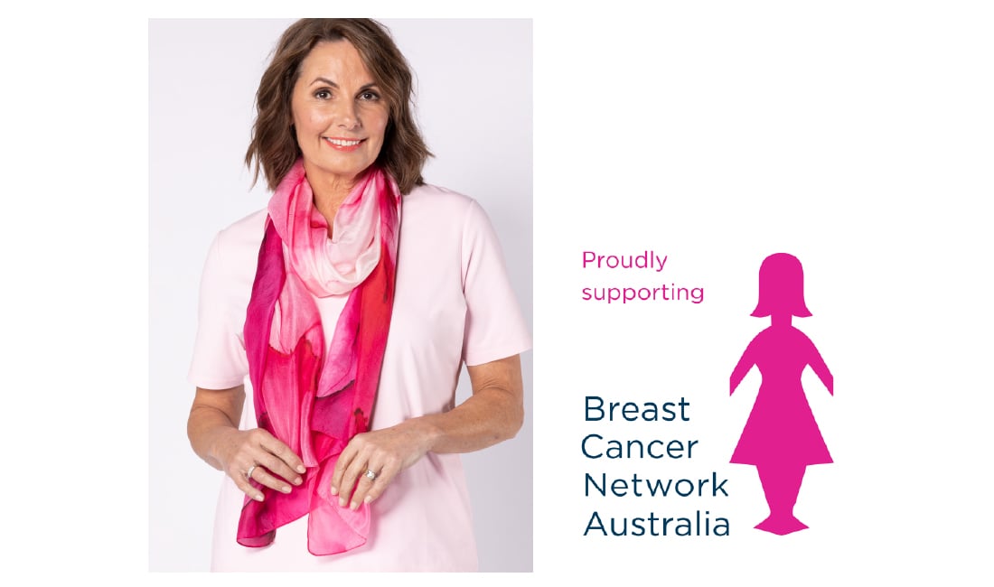 Fella Hamilton is proudly supporting Breast Cancer Network Australia