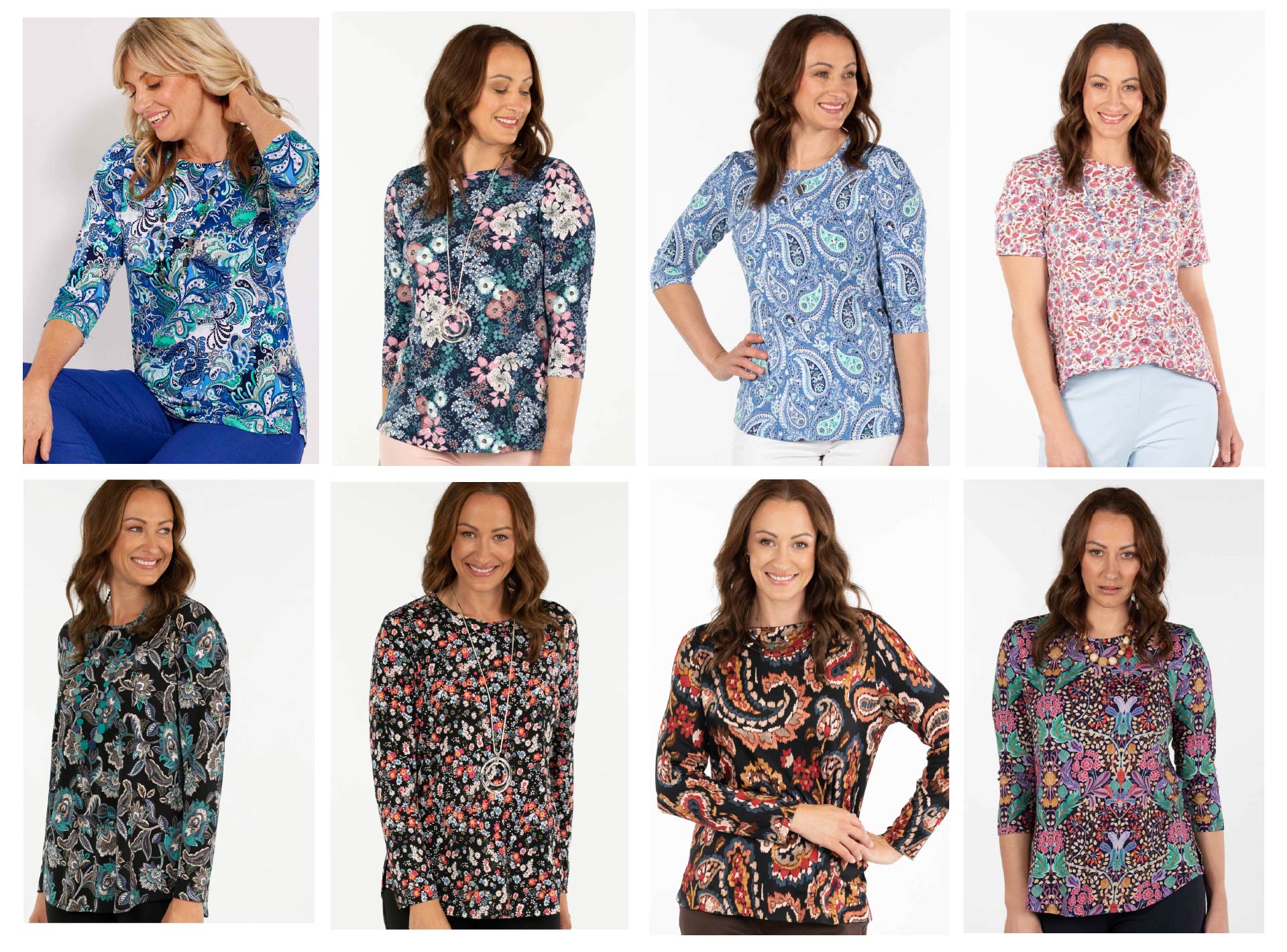 Discover Women's Print Tops – Fella Hamilton