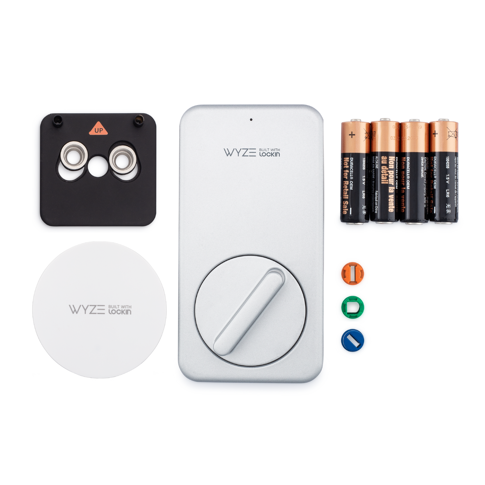Wyze Lock Keypad for Wyze Lock Share and use Unique Codes to Unlock Your Wyze Lock Wyze Lock Sold Separately A Completely Wireless Bluetooth keypad That Allows You to Create