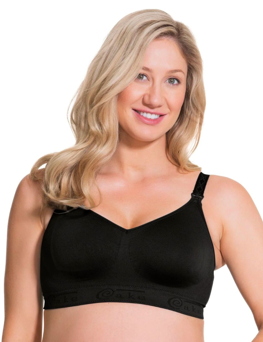 Cake Sugar Candy Fuller Bust Seamless Nursing Bra in Beige