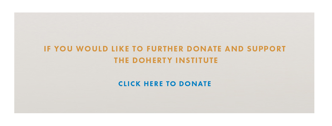 If you would like to donate to the Doherty Institute