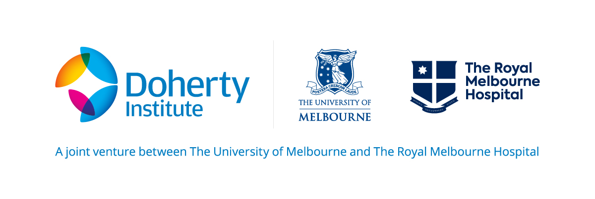 Doherty  Institute, Melbourne university, The Royal Melbourne Hsopital.