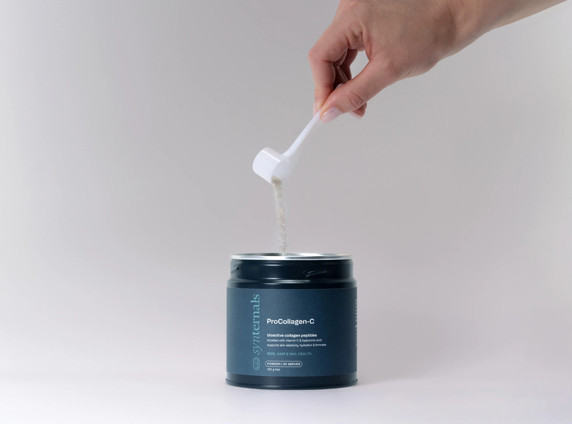 SynTernals ProCollagen-C being poured into container