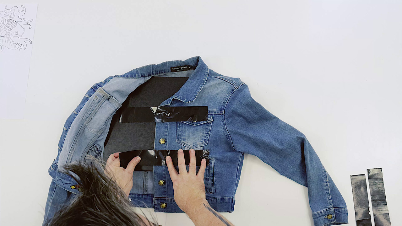 How to give a Denim Jacket a fresh new look — Sum of their Stories Craft  Blog