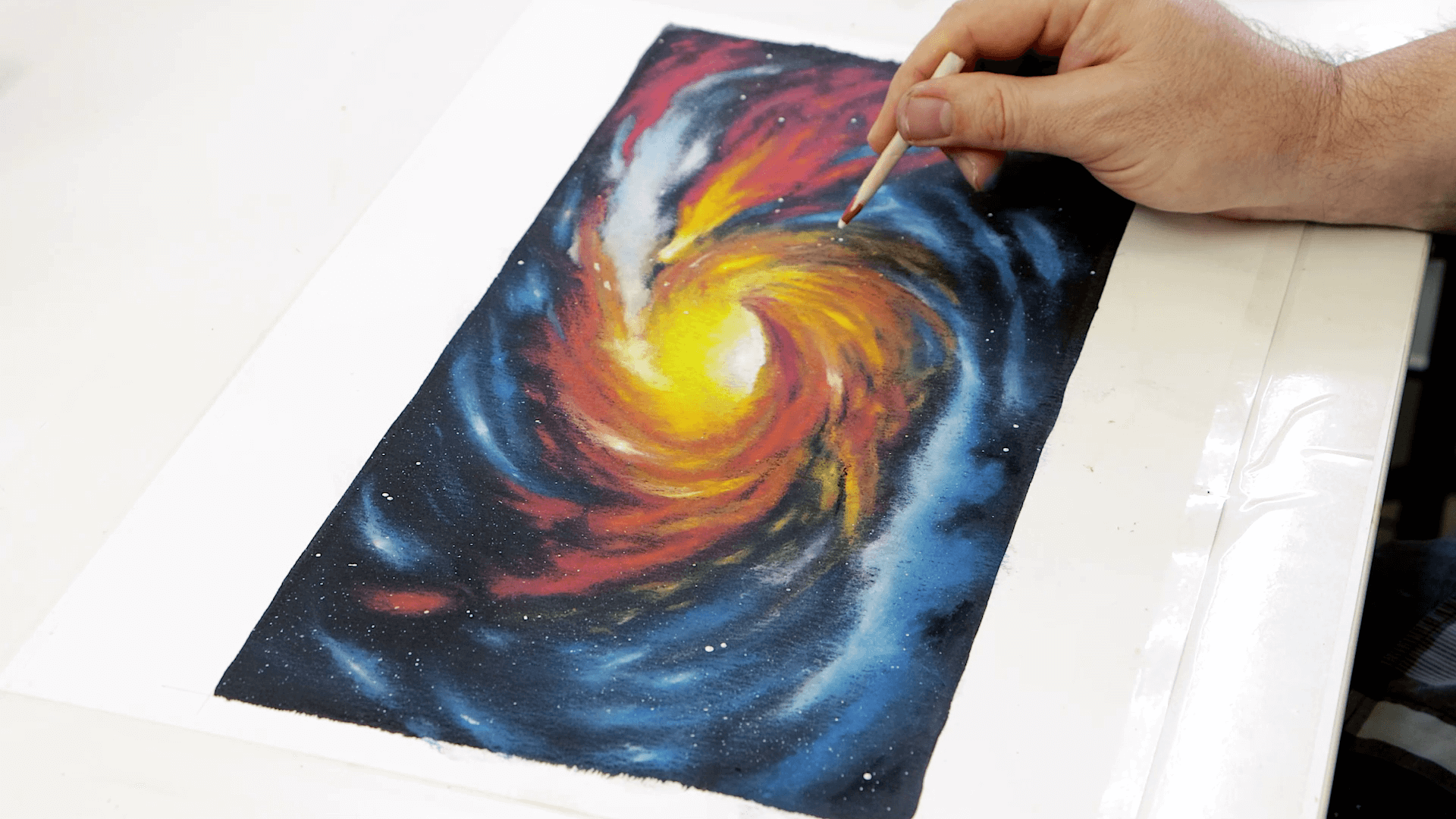 How to Draw a Galaxy - Really Easy Drawing Tutorial