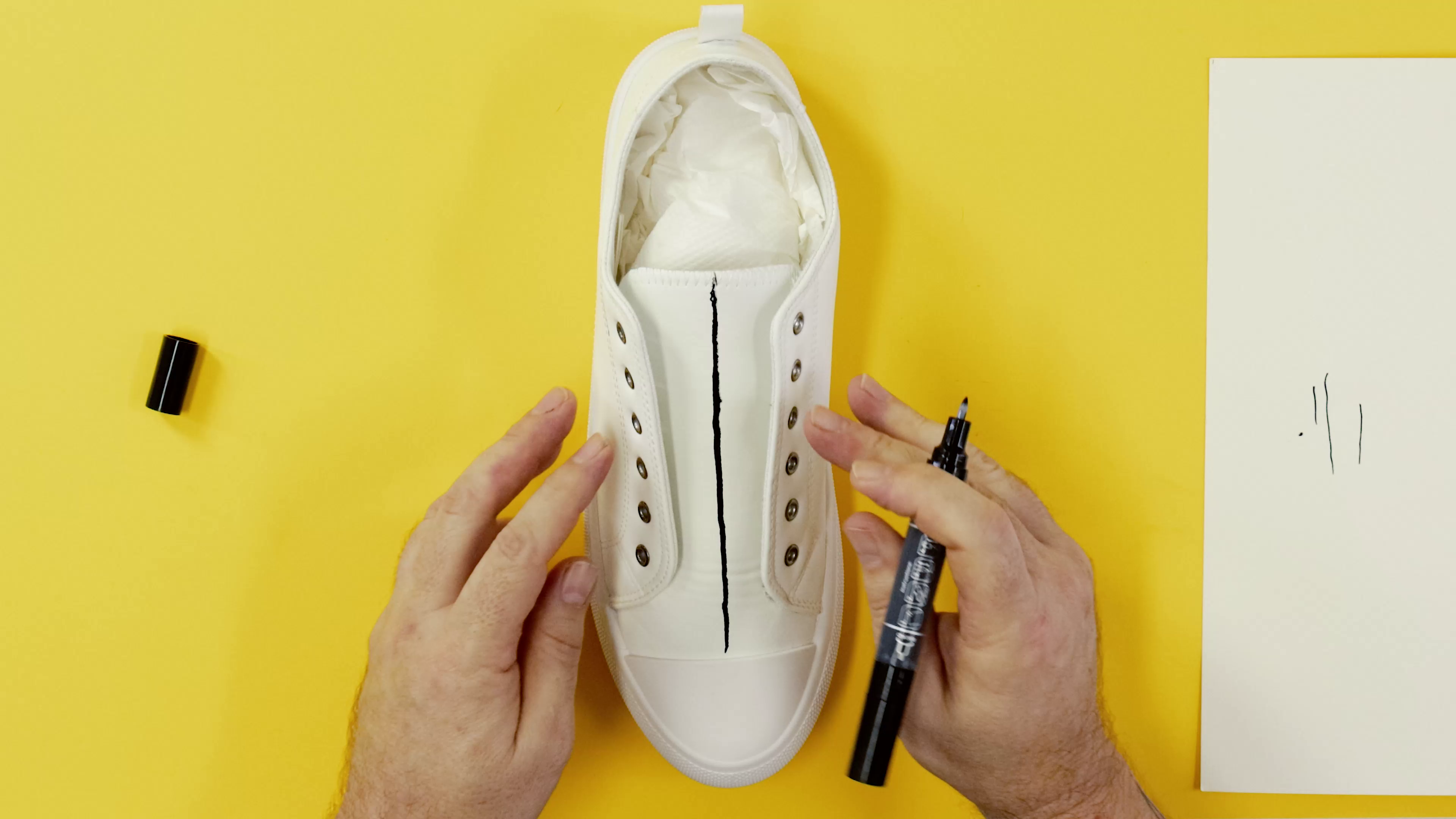 DIY acrylic paint pen sneakers – Mont Marte Global