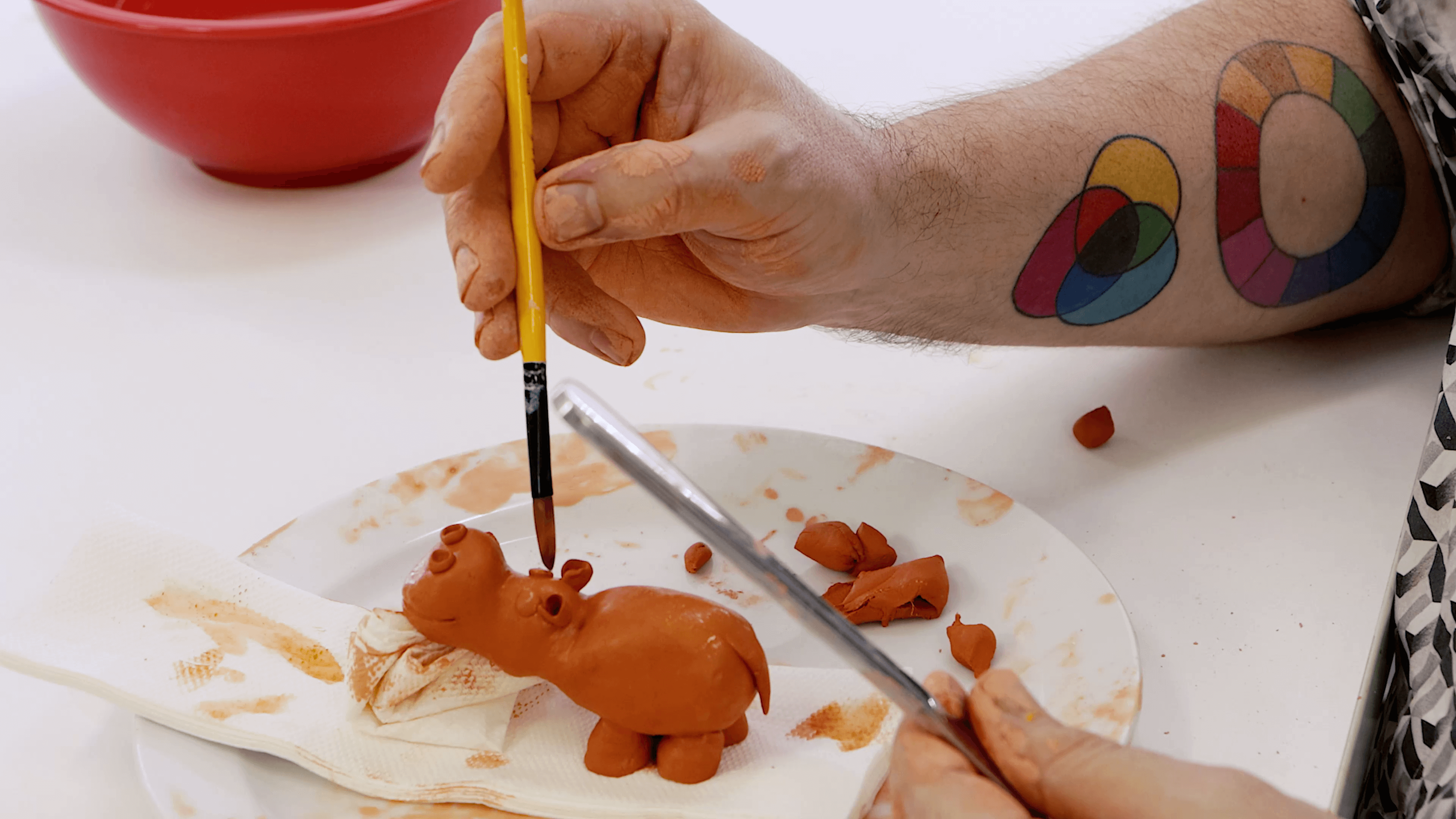 Create easy air dry clay animals step by step – Mont Marte Global