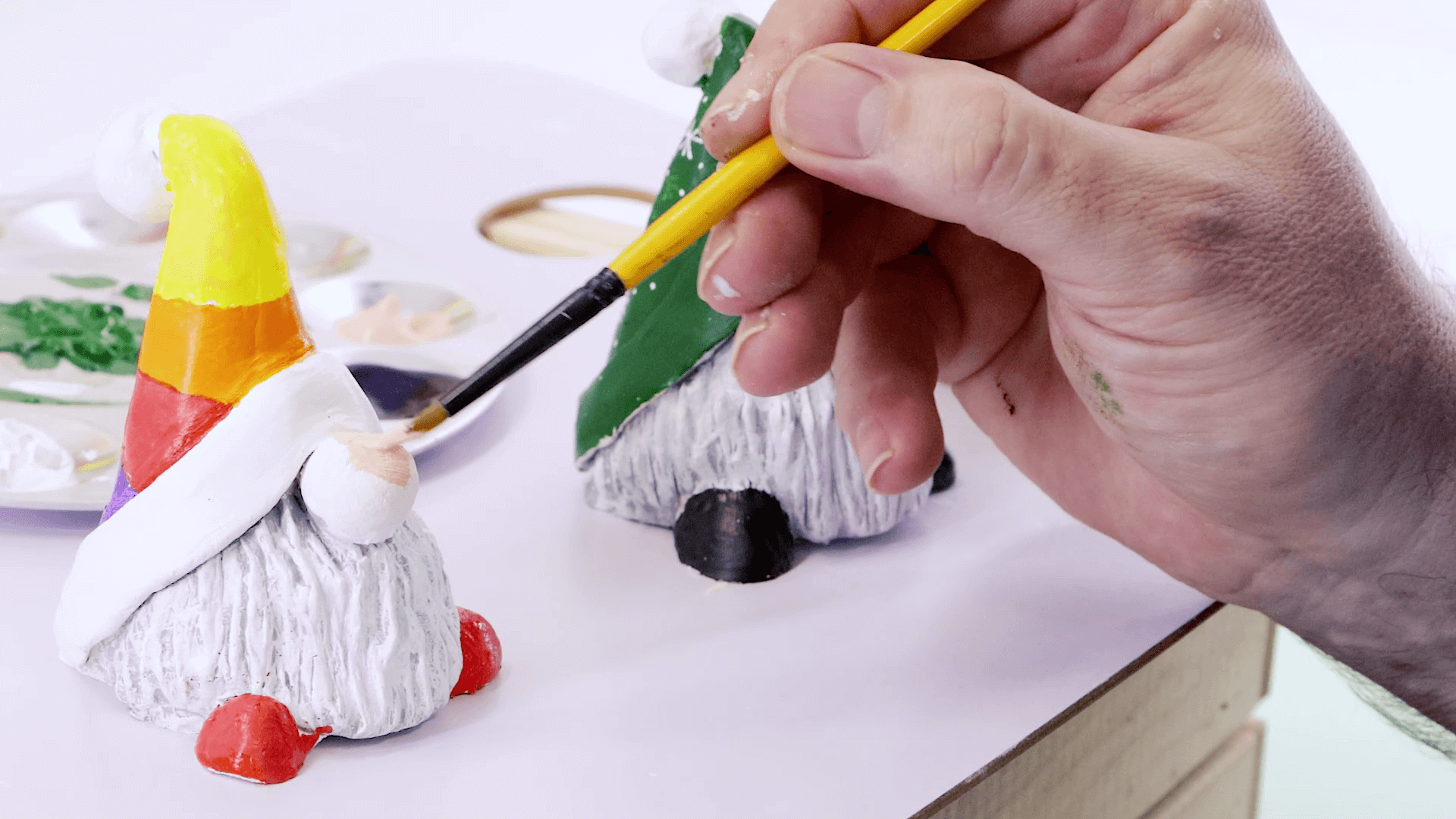 Make your own gnome with air dry clay - The Turquoise Valentine
