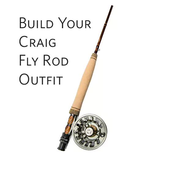 Fly rod Combo Fishing Outfit with Craig Rod and Envy 406 Reel