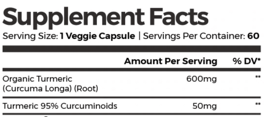 supplement facts