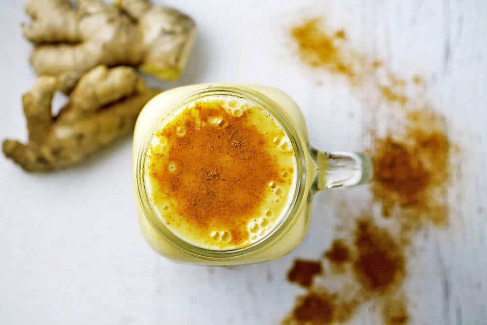 ginger tuermeric hangover smoothie
