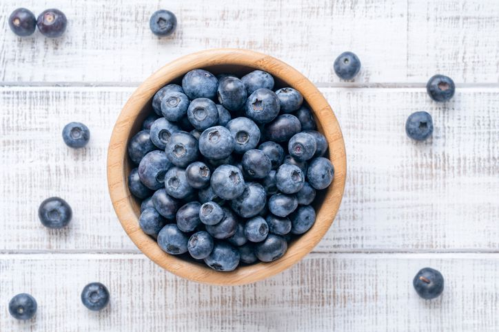 blueberries anti oxidant