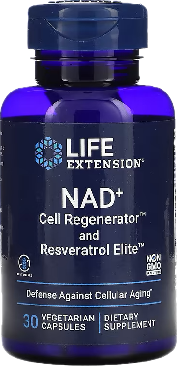  Life Extension NAD+ Cell Regenerator and Resveratrol Elite