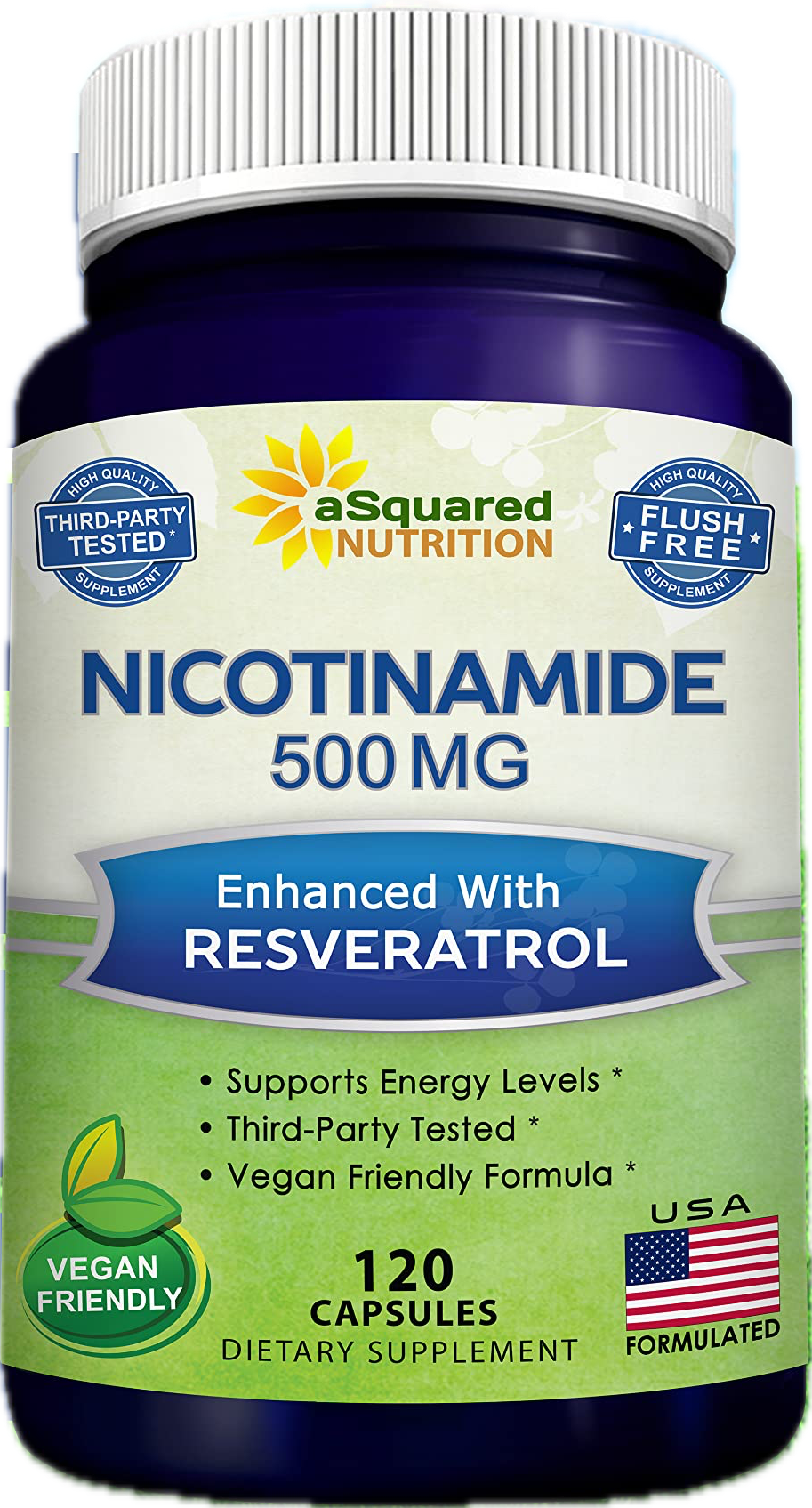 aSquared Nutrition Nicotinamide with Resveratrol