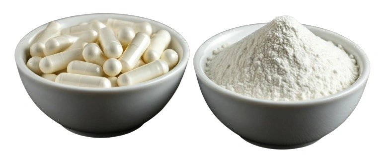 Ca-AKG capsule and powder form