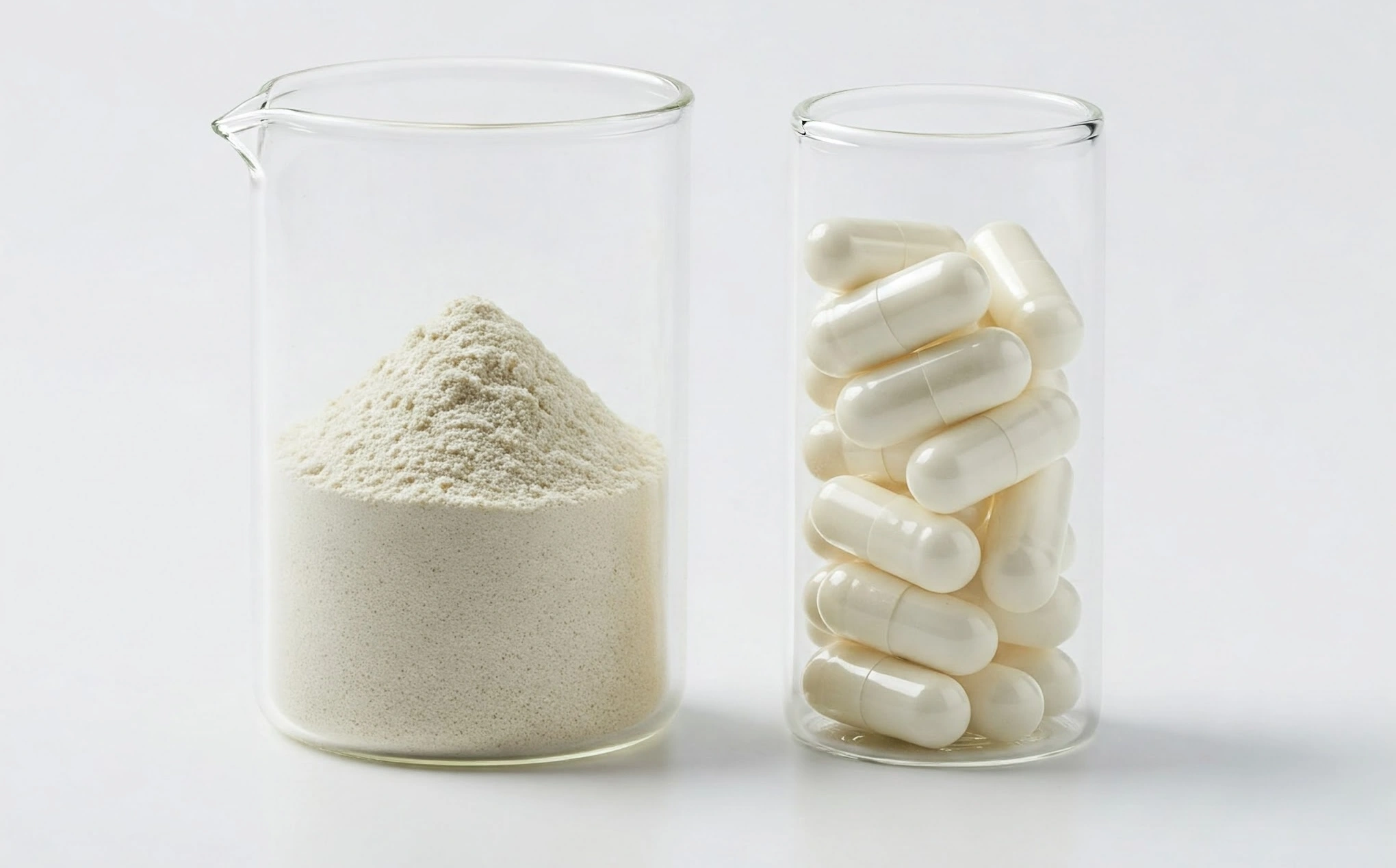 NMN powder and capsules