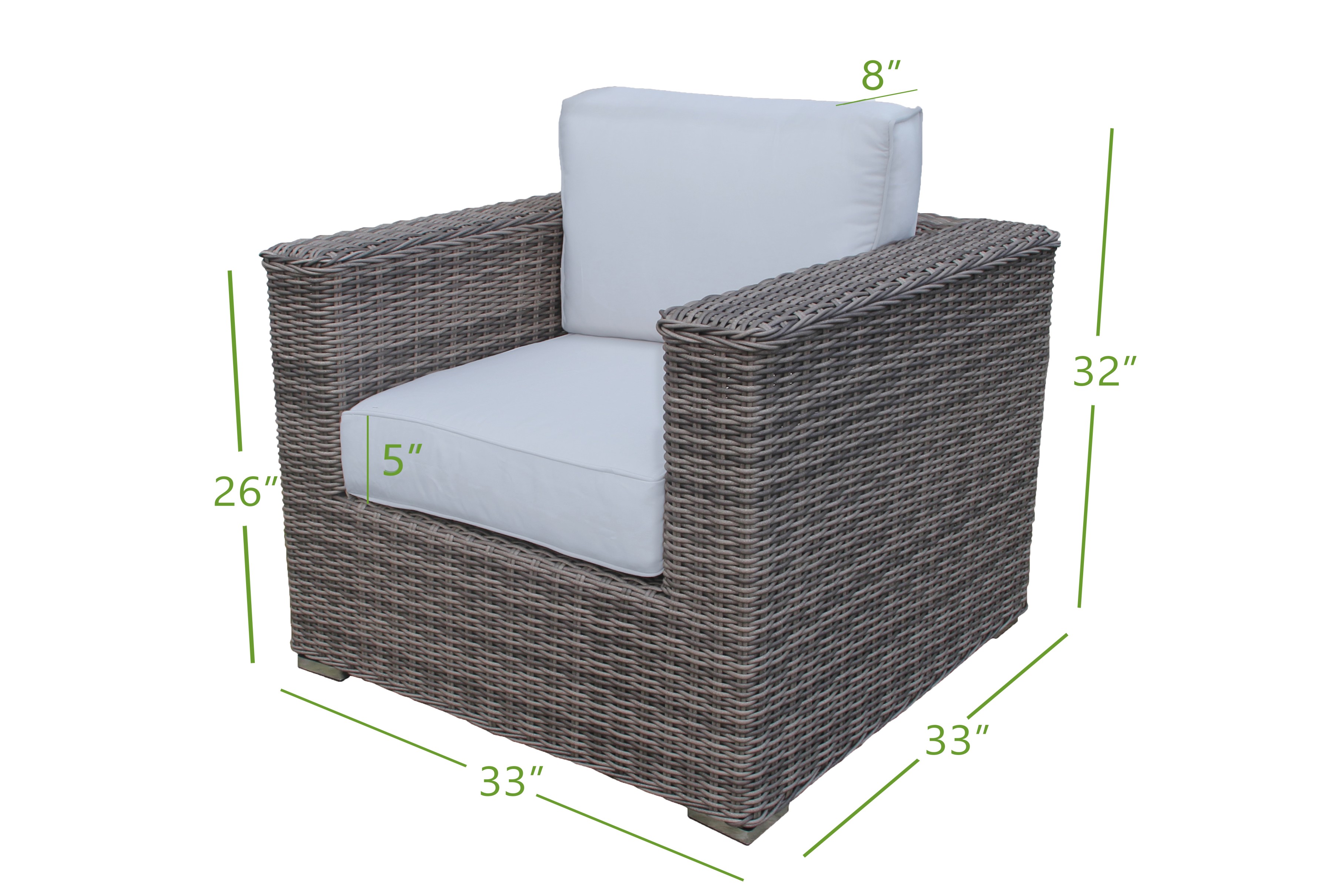 single sofa dimensions