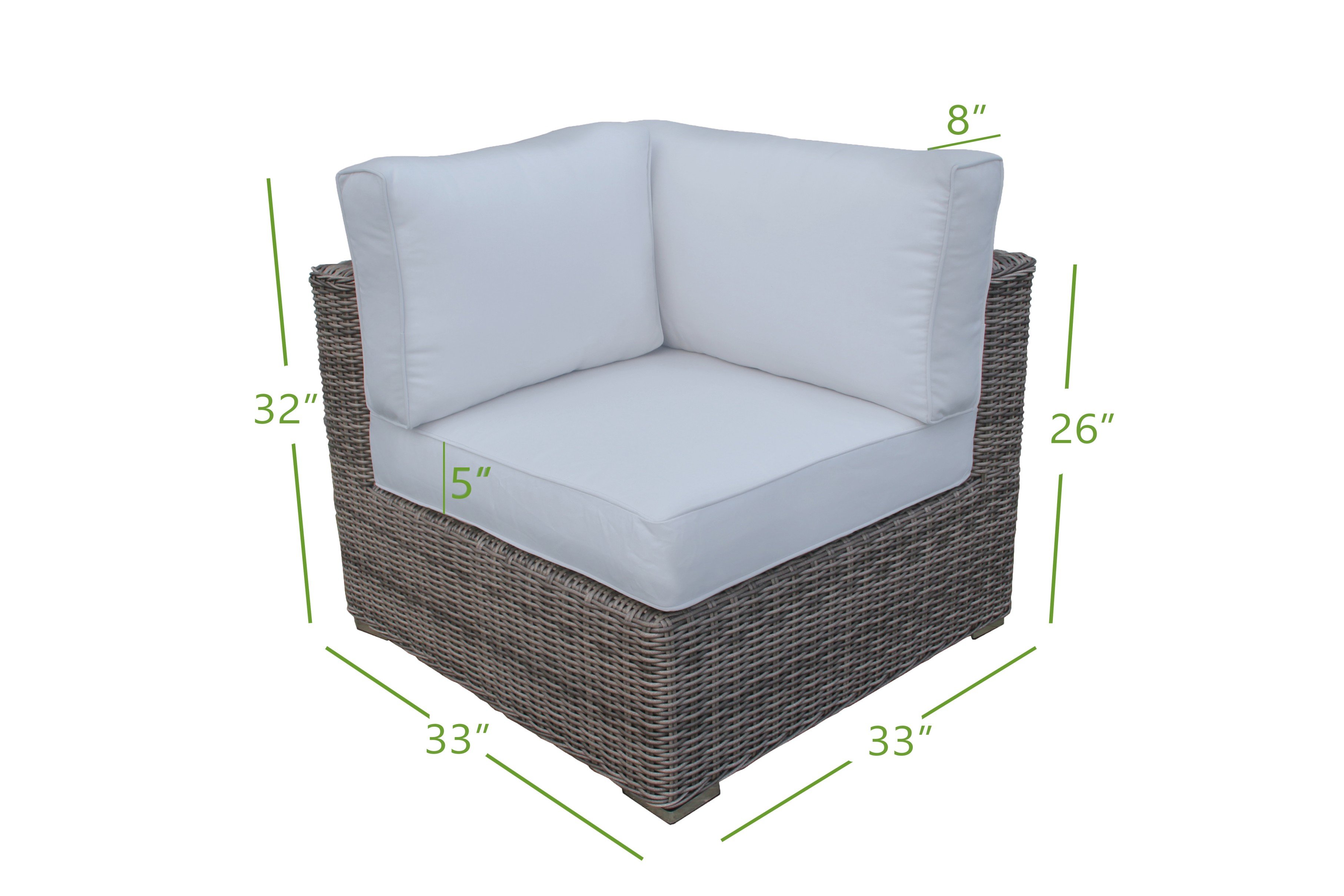 corner sofa dimensions
