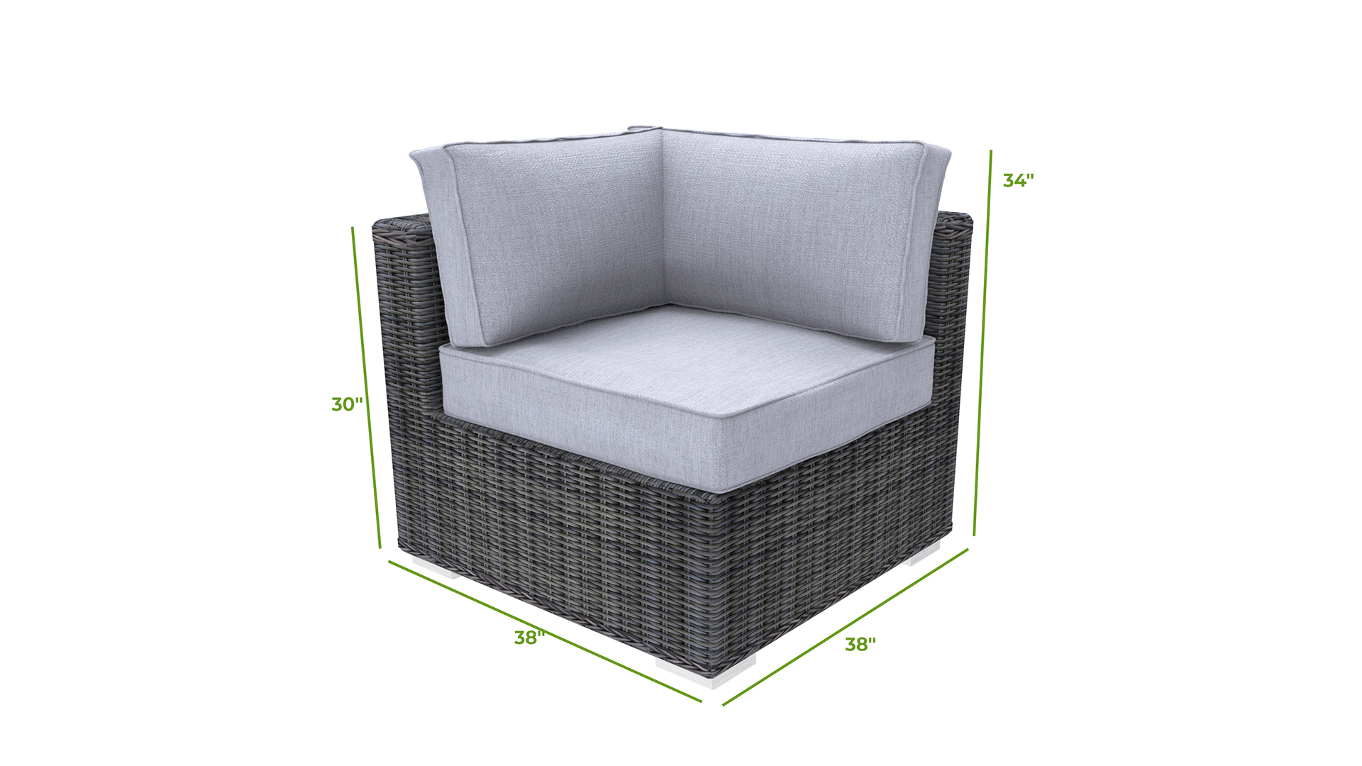 corner sofa dimensions